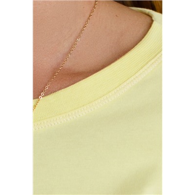 Базовый лонгслив из премиального хлопка с эластаном VILATTE, 1228143