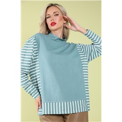 Лонгслив Найди баланс (шалфей)