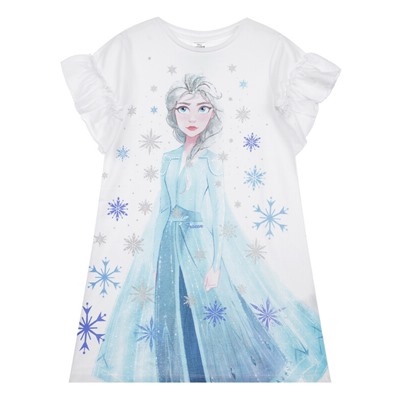 Сорочка ночная с принтом "Холодное сердце" для девочки