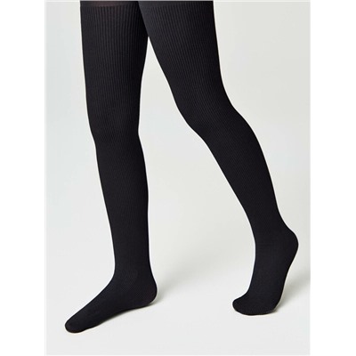 Нарядные CONTE JUDY Колготки в рубчик из микрофибры