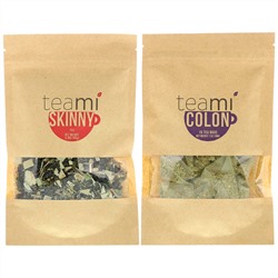 Teami, 30 Day Detox, Skinny Tea Blend + Colon Tea Blend, 1 Kit