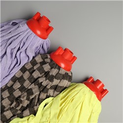 Насадка для швабры ленточная Доляна, микрофибра, 28×7×7 см, МИКС