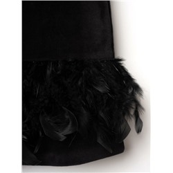 Комплект трикотажный для девочек: джемпер, юбка