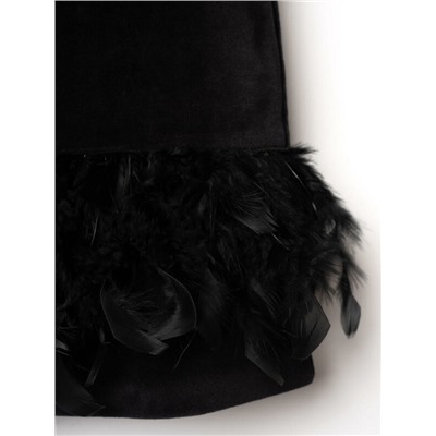 Комплект трикотажный для девочек: джемпер, юбка