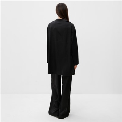 Костюм женский (рубашка, брюки) MIST Summer time, размер 44-46, чёрный