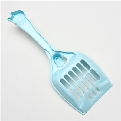 Туалет с бортом 46×35×18 см, голубой