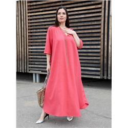 Платье "Грация" брусника