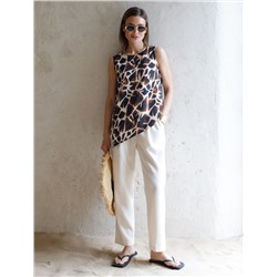 Топ из вискозы с лиоцеллом