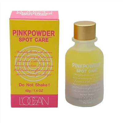 L‘OCEAN Розовая пудра с сывороткой для проблемной кожи / Eclaire Pink Powder, 40 г 21448