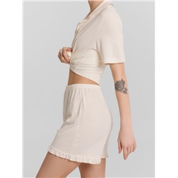 КОМПЛЕКТ ЖЕНСКИЙ (ЖАКЕТ,ШОРТЫ) 592483