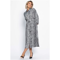 Платье Сьюзен (белый лео) П15091-7М