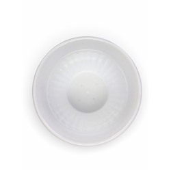 Горшок для цветов «Венеция», 7 л, пластиковый, белый