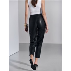 Брюки CONTE Брюки из экокожи с фигурными шлёвками LBK 2852