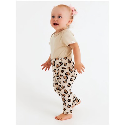 Легинсы Крошка Я Leo love, рост 80-86 см