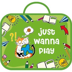 Папка школьника А4 с ручками 33,5х26х6 см ПШ-11 "ИГРАТЬ И УЧИТЬСЯ" ткань Пчелка