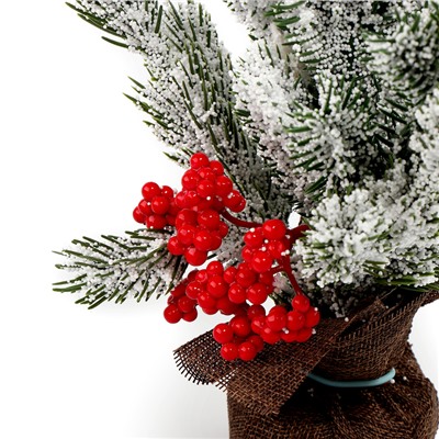 Новогодняя композиция «Зимний пейзаж», 20×22×27 см