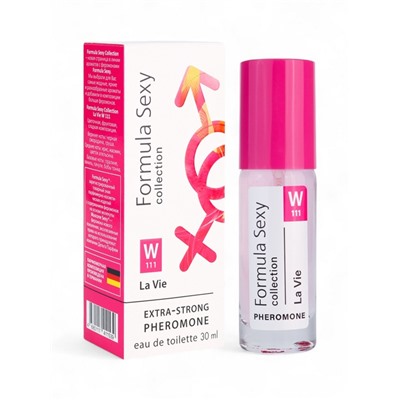 Туалетная вода женская с феромонами Formula Sexy collection La Vie W111, 30 мл