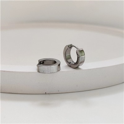 Серьги из стали