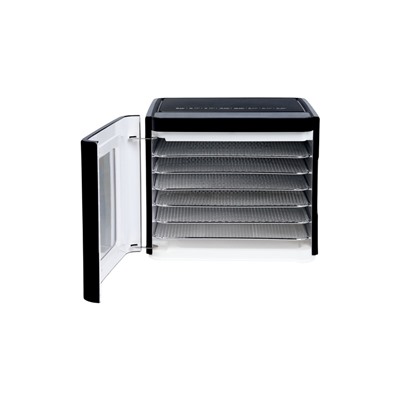 Сушилка для овощей RED Solution DD041H, 450 Вт, 12 поддонов, таймер, 35-70°C, сенсор, чёрная