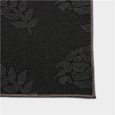 Коврики для ванной и туалета Доляна «ЧБ», 2 шт: 50×80 см, 50×40 см