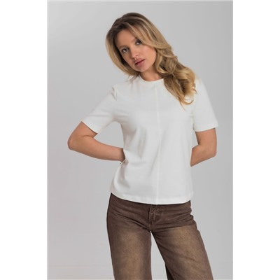 Футболка из кулирки с лайкрой М326002м