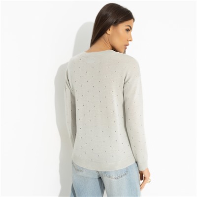 Джемпер вязаный с перфорацией, Уважение к моде (new)