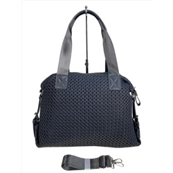 Женская сумка из текстиля, цвет серый