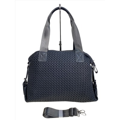 Женская сумка из текстиля, цвет серый