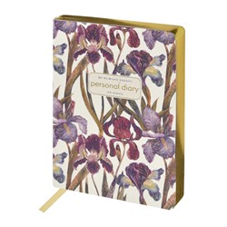 Ежедневник недатированный А6+ ЛАЙТ "Ирисы" 3-742/10 Bruno Visconti