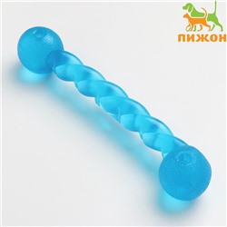 Игрушка «Плетёнка» малая, 19 см, каучук, синяя