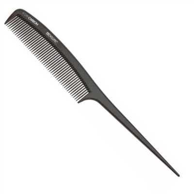 Dewal Расчёска рабочая с пластиковым хвостиком / Carbon CO-6109, коричневый, 21 см 20826