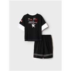 Комплект трикотажный для мальчиков: фуфайка (футболка), шорты