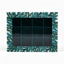 Коробка складная под 12 конфет новогодняя «Ёлочные игрушки», 14×18×3.5 см
