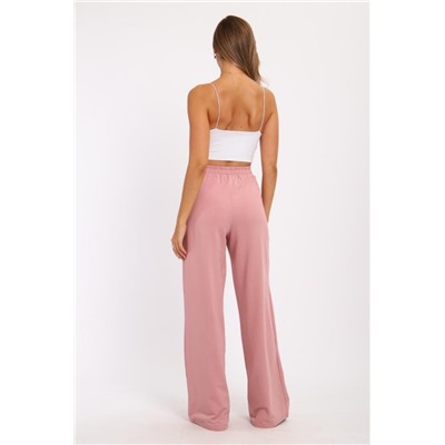 83914 брюки палаццо женские (Пудра)