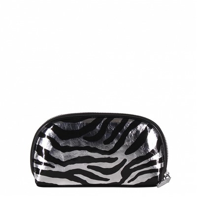 Косметичка 7100-21 zebra black silver Velina Fabbiano-Safenta