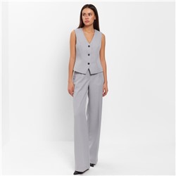 Брюки женские MIST: Classic Collection, размер 42, светло-серые