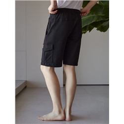 Шорты-карго из легкого футера