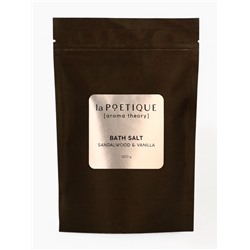 Соль для ванны, 300 г, аромат сандала и ванили, LA POETIQUE