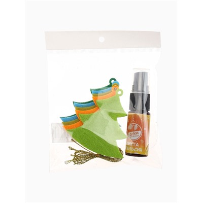 Набор ёлочных украшений «Ёлочки», арома, 5 шт., МИКС