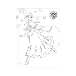 Колготки детские CONTE Колготки с рисунками ©Disney Frozen 40 и вкладышем-раскраской