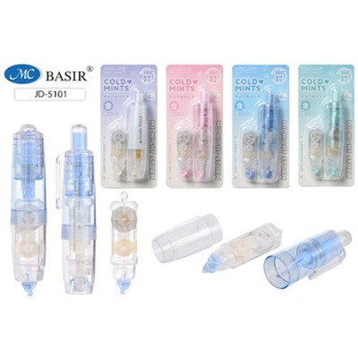 Корректор-лента 6 мм х 6 м + запасной блок JD-5101 Basir