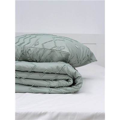 Постельное бельё 2-спальное LoveLife Tufting Орнамент, микрофибра