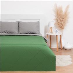 Покрывало LoveLife Евро 200×210 ±5 см, цвет зелёный, микрофайбер, 100% п/э