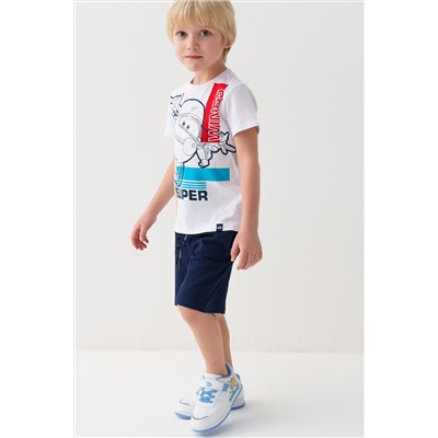 Комплект трикотажный для мальчиков: фуфайка (футболка), шорты PLAYTODAY, 1239657