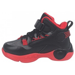 B-9673-A черн Ботинки деми для мальчиков (28-35)/8