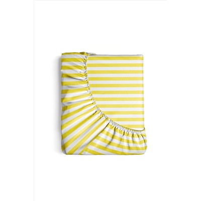 Простыня на резинке Urban Family Солнечный полоса 70471-7 НАТАЛИ, 876468