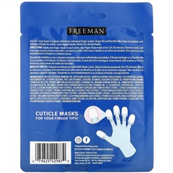 Freeman Beauty, Silky Hands, Cuticle Mask, 1 Pair, 0.17 fl oz (5 ml)