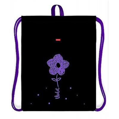 Сумка для сменной обуви 41х49 см "Лиловый" с петлей для подвеса, 1 отд. (093925) 19069 Хатбер