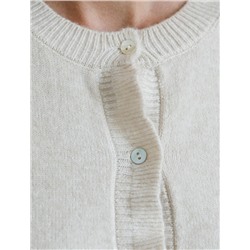 Кардиган из пряжи с кашемиром