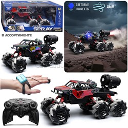 Машина "Металик SPRAY" р/у, 27 MHz, в коробке